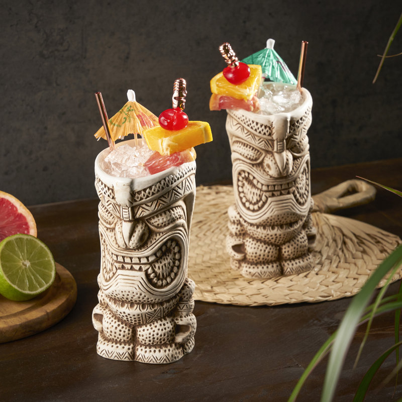 Pacific High Tide Tiki Mugs