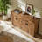 61" Sideboard With Storage, Farmhouse Buffet Cabinet With 2 Drawers & 4 Doors For Living Room, Kitchen