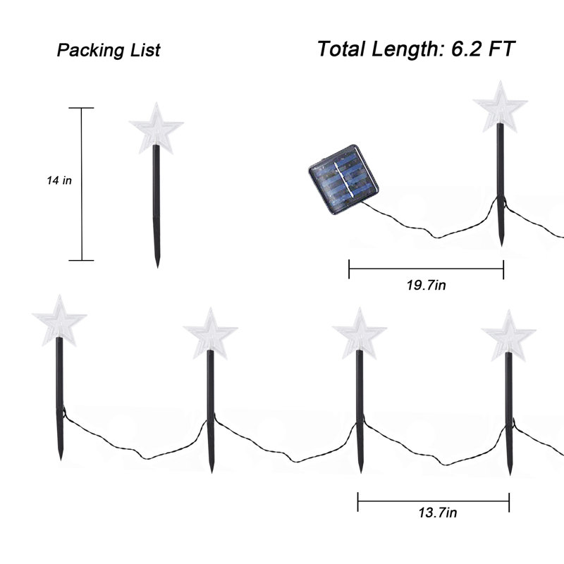 Solar Powered Luminary & Pathway Lights