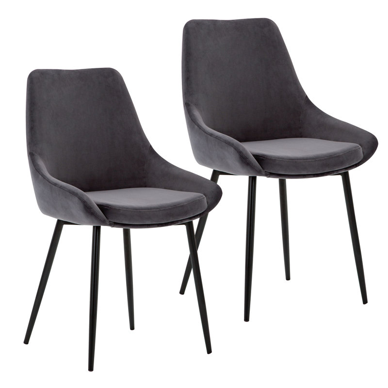 Rocio Upholstered Dining Chair, Grey