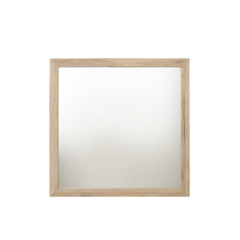 Miquell Natural Finish Mirror, Natural