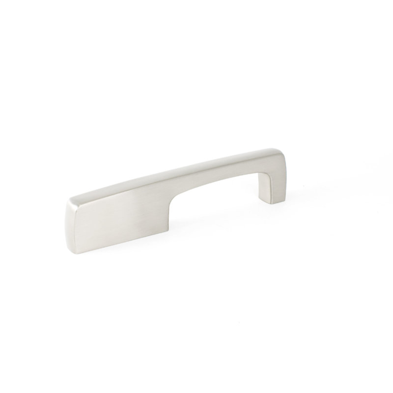 Rise 6" Center to Center Bar Pull, Satin Nickel