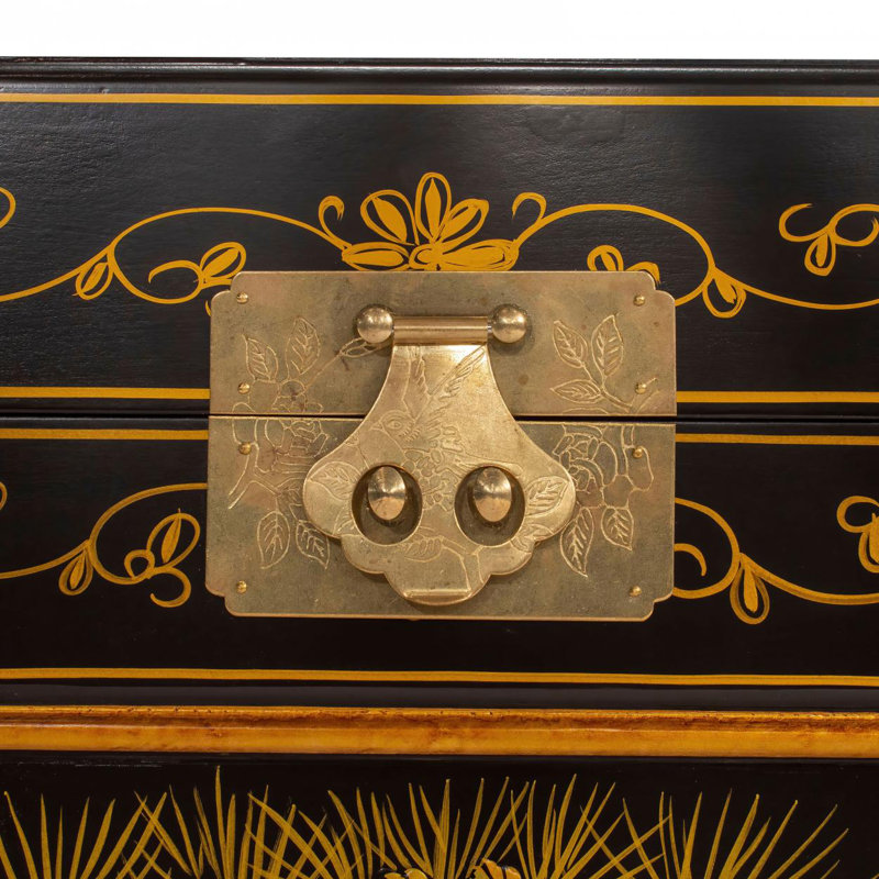 Black Lacquer Trunk - Ching Ming