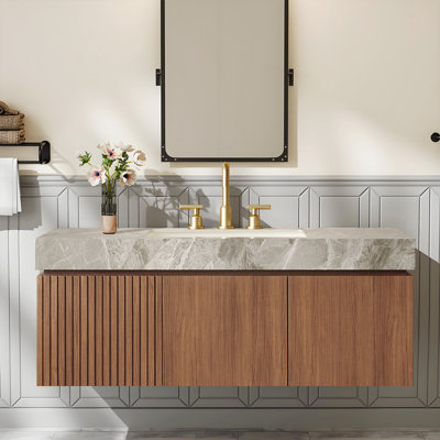 Meuble-lavabo de salle de bain 48 po Luxury