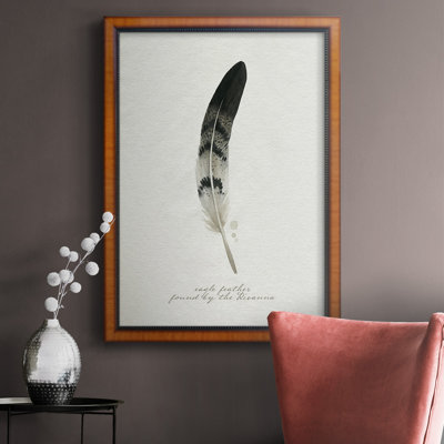 " Found Feather I " Painting Print