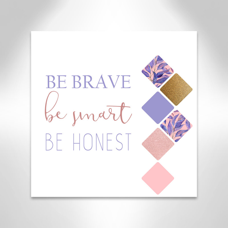 Be Strong 2, 24" H x 24" W x 1.5" D, Canvas