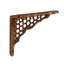 Small Honeycomb Cast Iron Shelf Bracket-1469562121