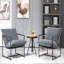 Fauteuil d'appoint élégant en velours moderne-1104480580