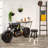 Rustic 6ft Tall Blanket Ladder, Decorative Freestanding Ladder For Storage - 19" x 2" x 76"-125517068