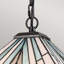 Lesly 2 - Light Black Geometric Pendant