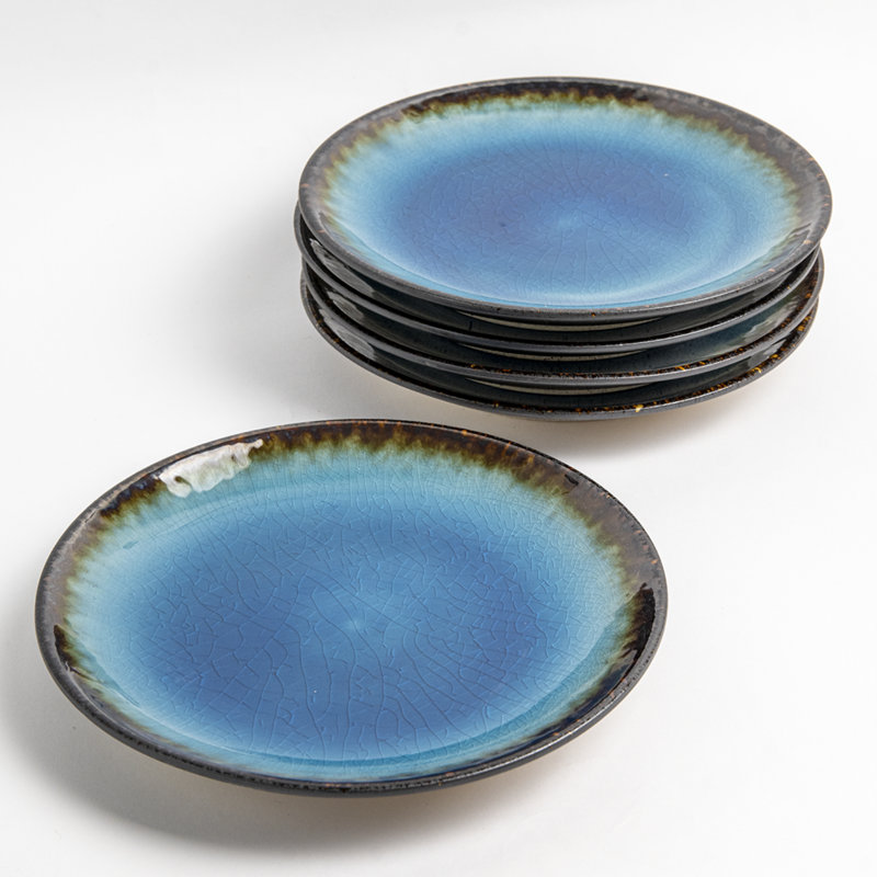 Shullsburg Side Plate, Blue