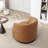Tybias Faux Leather Swivel Barrel Chair-110828125