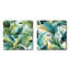 Raqueta - Ensemble de 2 collages carrés tropicaux-101865580-101865574