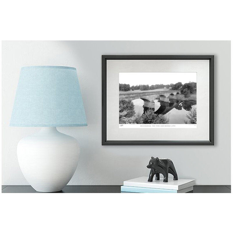 Bellingham, The Tyne And Bridge C1955 - Single Picture Frame Print, 45cm H x 60cm W x 2.3cm D