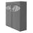 Kleopas 60'' Metal Portable Wardrobe