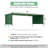 Yescom Fabric Replacement Canopy for Pergola-65072535