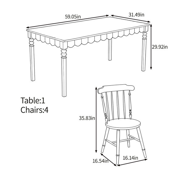 Dimensions du produit