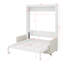 Lit escamotable double pleine grandeur avec coussin