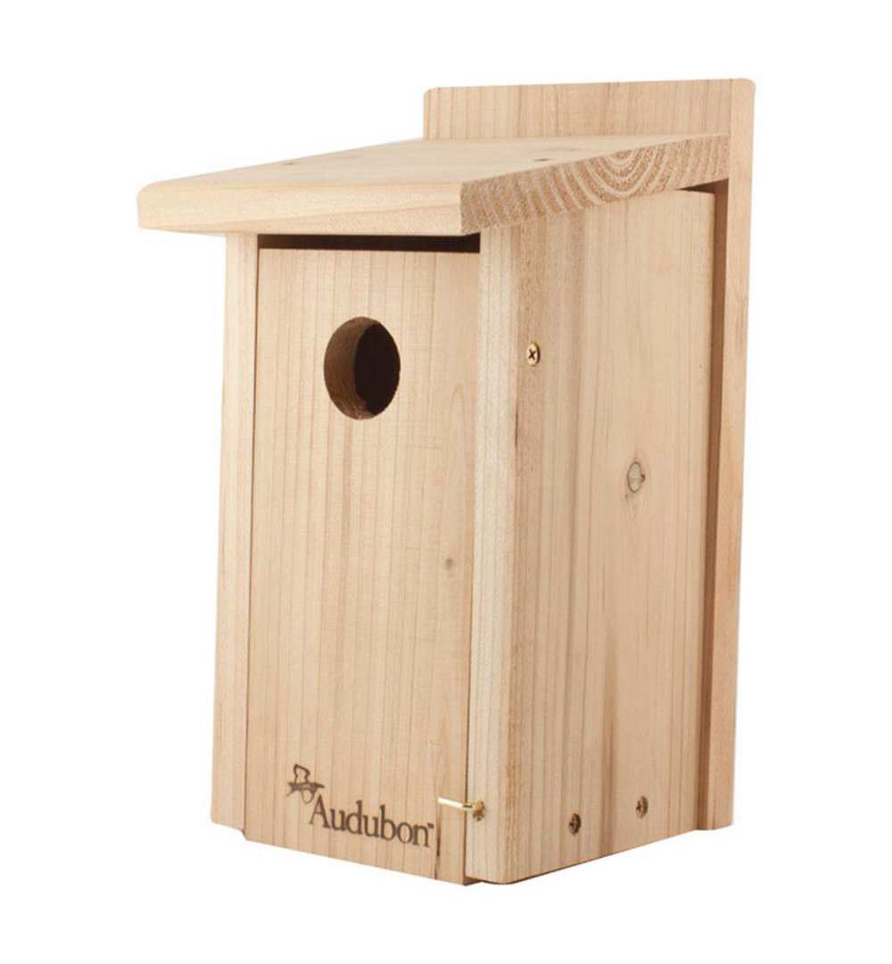 12'' H x 7.5'' W x 6.25'' D Wall Birdhouse Audubon