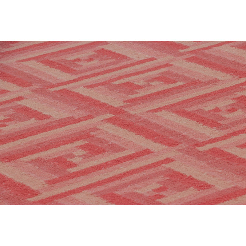 Sacndinavian Wool Geometric Area Rug, Rectangle 10' x 14'