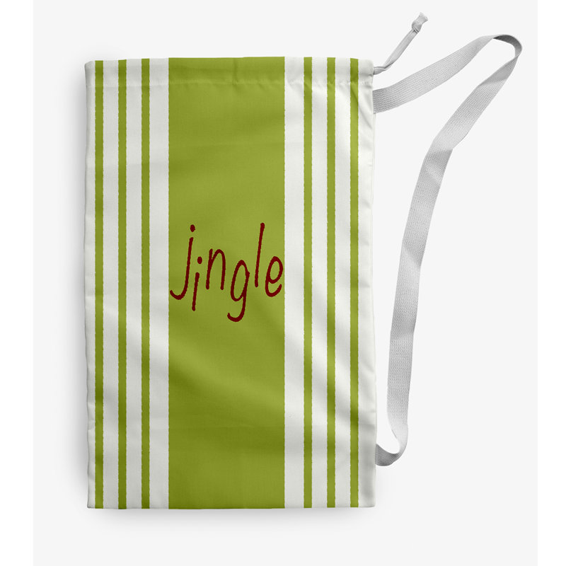 Fabric Laundry Bag with Handles, Medium (36" H x 28" W), Neon