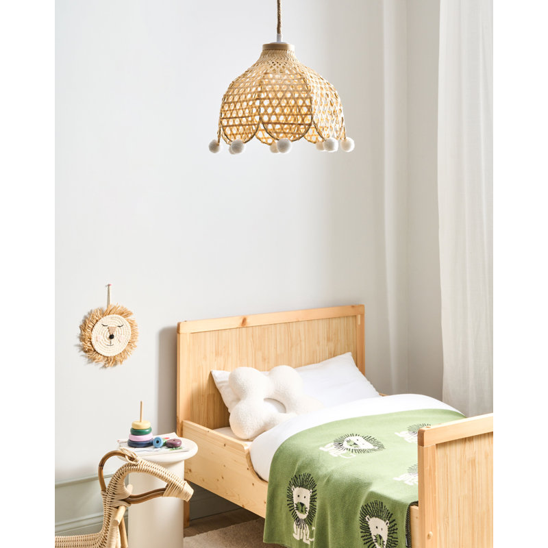 1 - Light Matte Drum Pendant