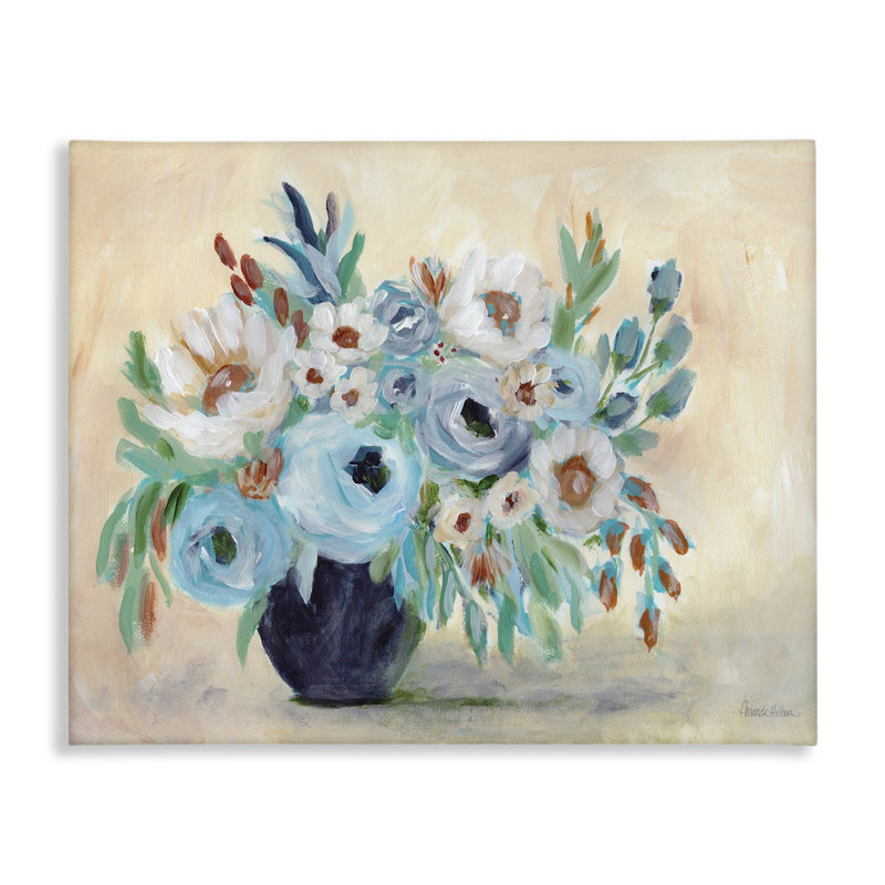 «Round Blooms Bouquet» par Amanda Hilburn, H 16 po x l 20 po