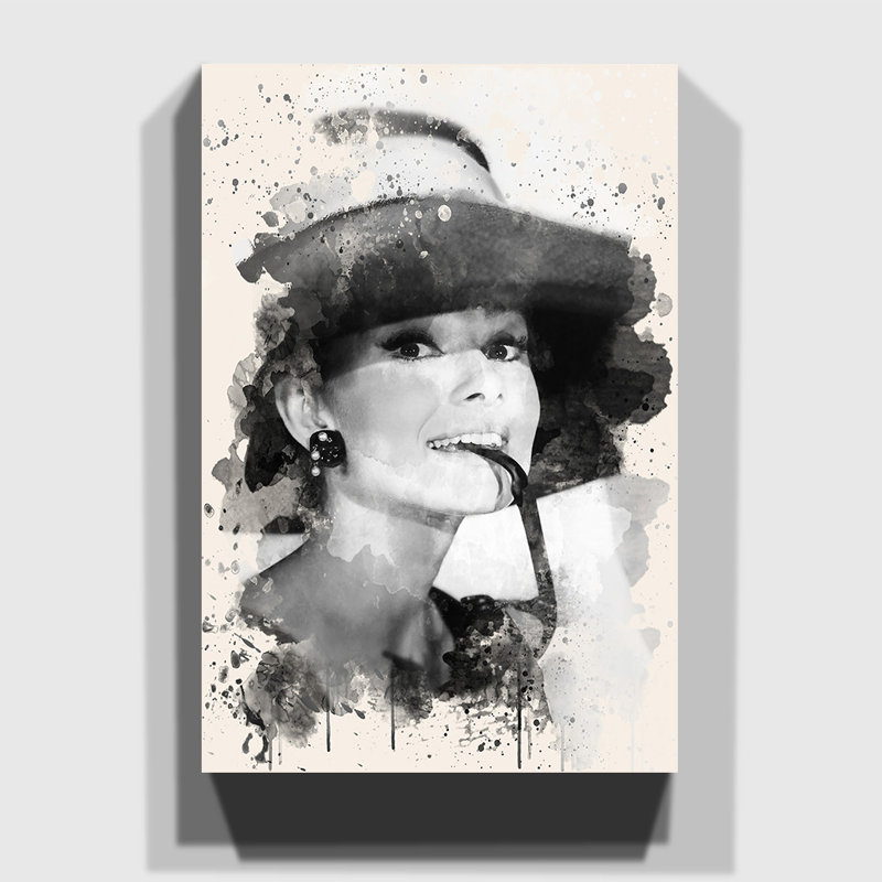 Audrey Hepburn - Wrapped Canvas, 76cm H x 50cm W