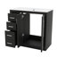 Meuble-lavabo 36 po avec lavabo en céramique-843387089