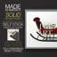 «Chirstmas Art» - DCC XXX - Reproduction encadrée - Restickable-1664080422-1664080423