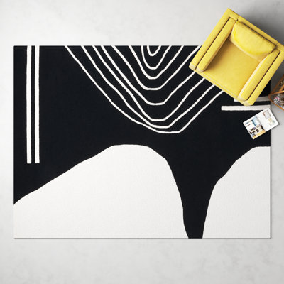 Arabelle Rodeo Drive 860 Area Rug In Black / Ivory