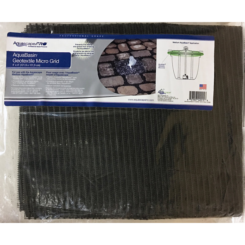 Woven Microgrid Geotextile 4' x 4'
