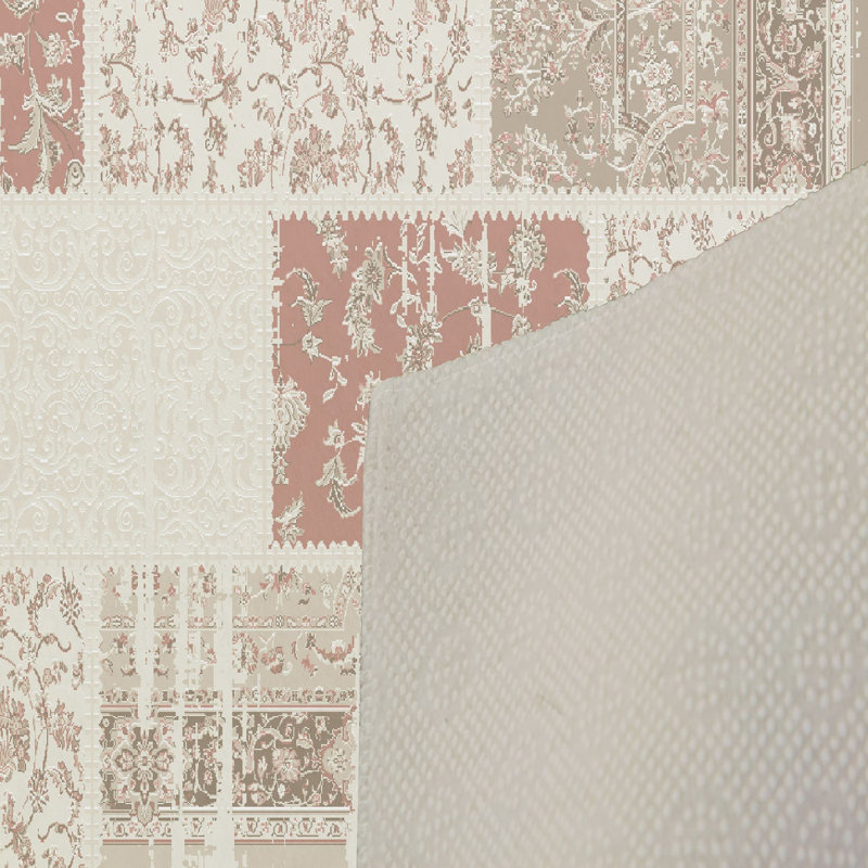 Soft Hall Carpet (2.6 x 4.9 ft), 100% Polyester, 0.3 in Pile Height | Antibacterial, Non-Slip Underside, 650 g/m² | Machine Washable, 3D Digital Print | Perfect for Living Room, Entryway & Bedroom Décor