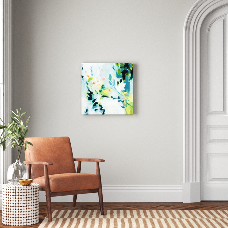 « doux spot i », peinture, H 24 po x l 24 po x P 1,5 po, Toile tendue