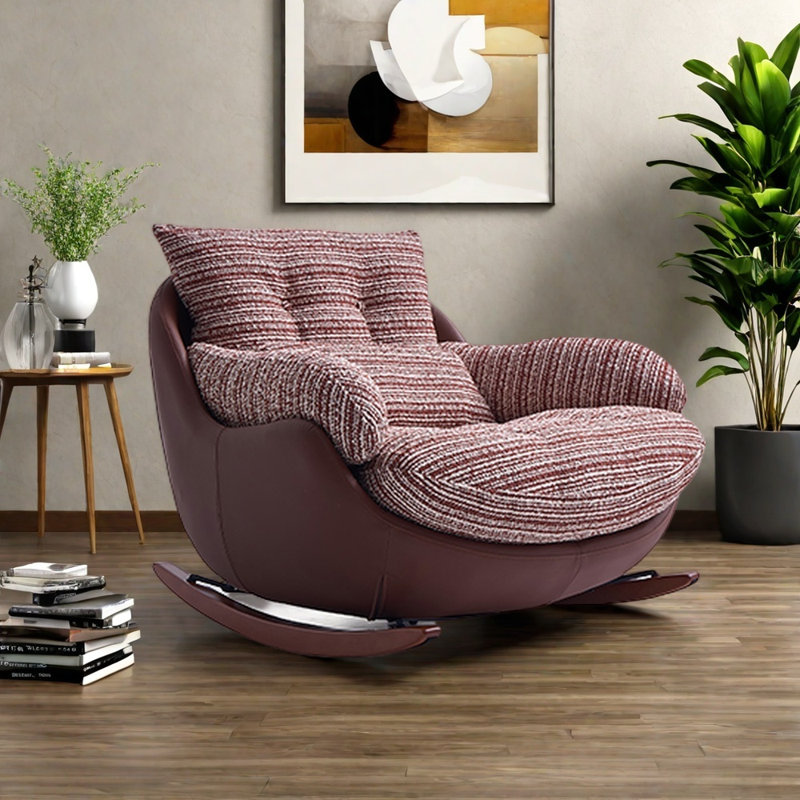 Comfortable ergonomic rocking chair