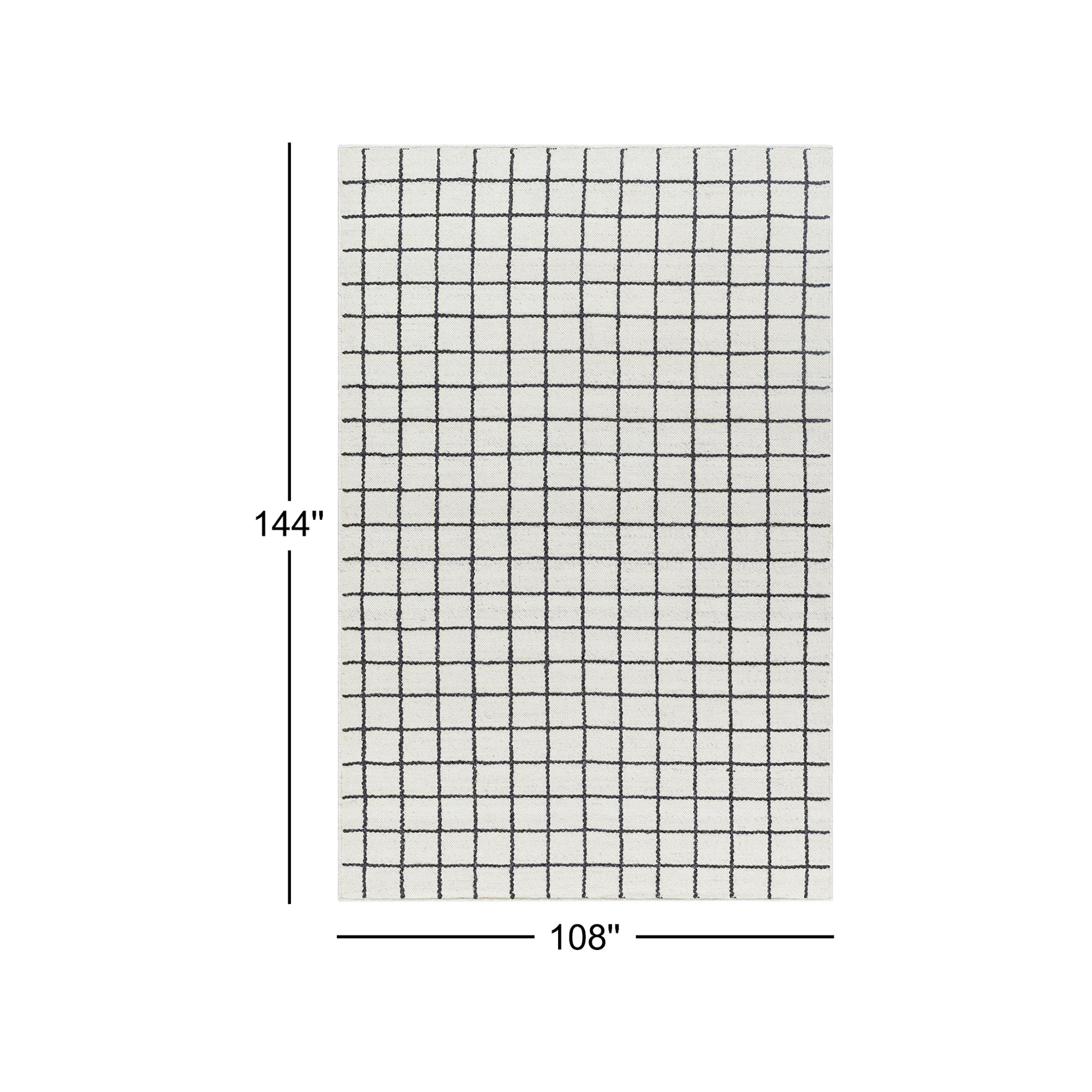 Jefferson Handmade Wool Rug, Rectangle 9' x 12'