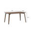 Solid Wood Base Dining Table-1347160074