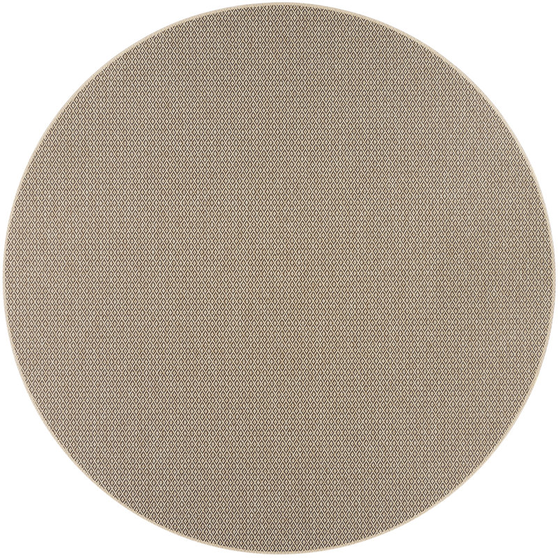Kopec Geometric Hand Woven Area Rug, Round 160cm
