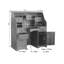 Oxford Solid Wood Secretary Desk