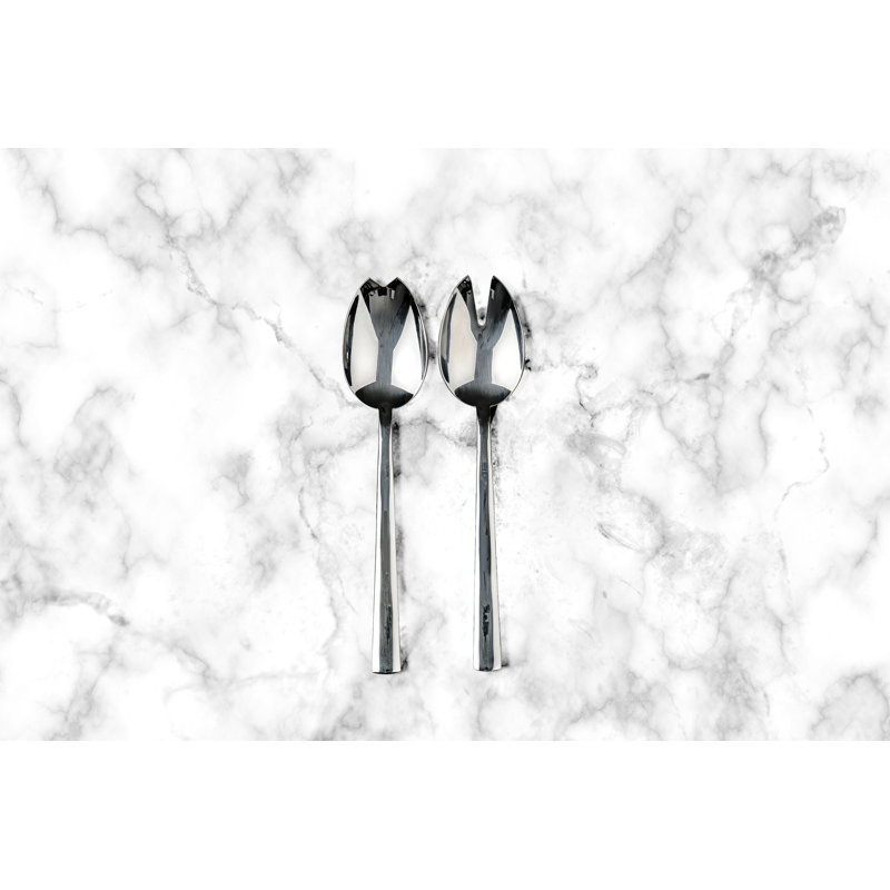 Atena Stainless Steel Salad Servers
