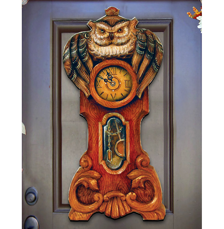 Solid Wood Wall Clock