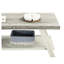 Table basse - Rangement supplémentaire, finition gris vieilli, poids de 44 lb et beige-486477611-486477600