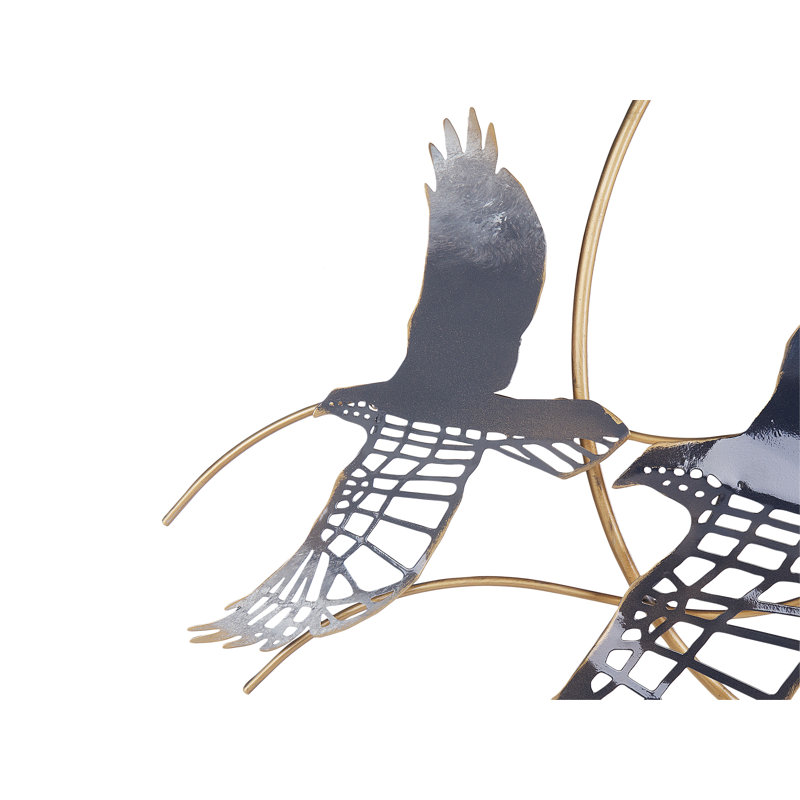 Handmade Birds Wall Decor on Iron