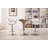 Masaccio Upholstery Airlift Adjustable Swivel Barstool With Chrome Base, Set Of 2-1358413652