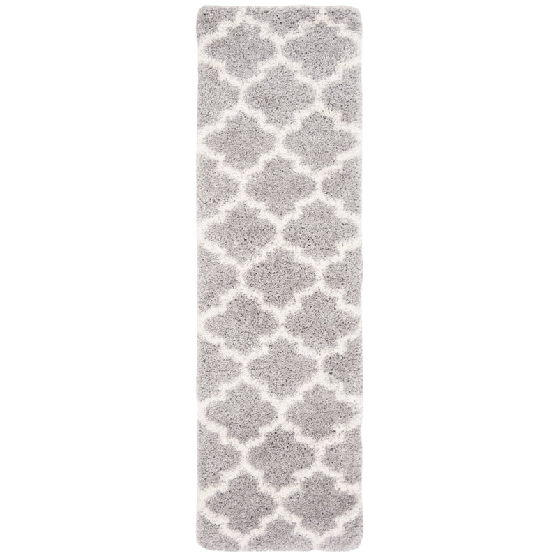 Tapis à poils longs Mackinnon, Tapis de couloir 2 pi 3 po x 10 pi