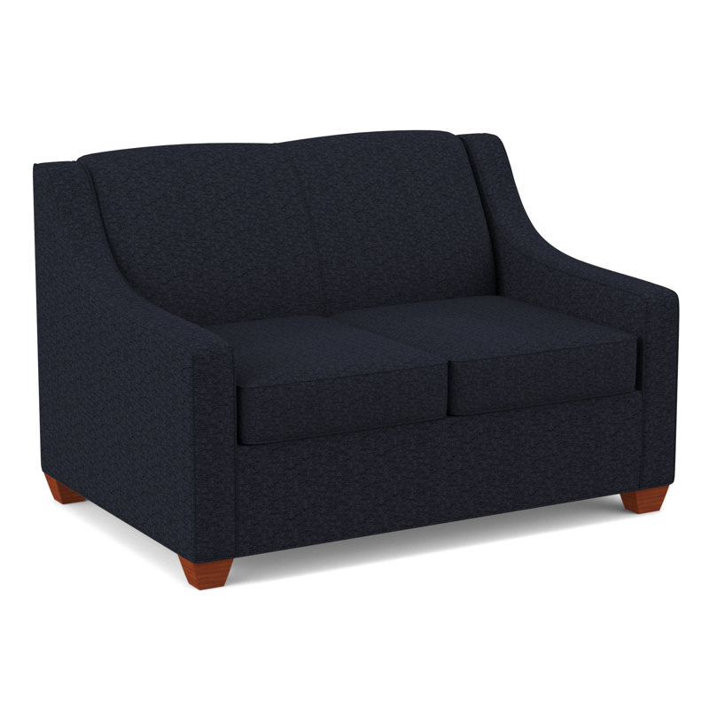 Phillips 52" Square Arm Loveseat with Reversible Cushions, BM Cherry, Antic Pepper