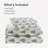 4-Piece Full 100% Cotton Printed Sheet Set,Ikat tree