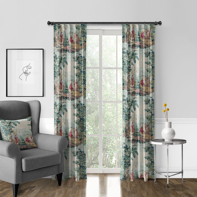 French Countryside Drapery Panel