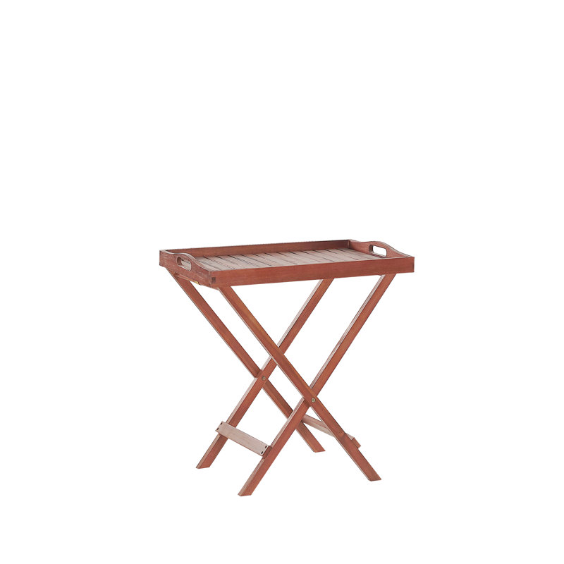 Galilea Rectangular Acacia Folding Outdoor Bistro Table , 68cm cm W 45cm cm D