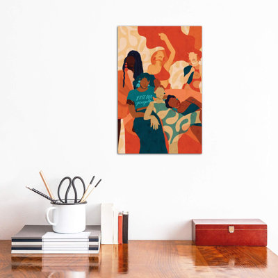 Women by Reyna Noriega - Wrapped Canvas Print